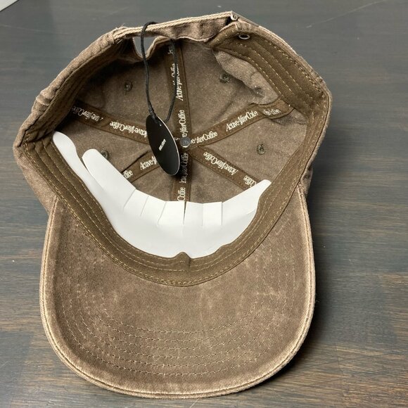 Trust the Process Brown Washed Embroidered Dad Hat – Adjustable – NWT - Picture 4 of 5